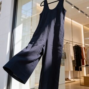 Banana Republic Linen-Blend Wide-Leg Jumpsuit